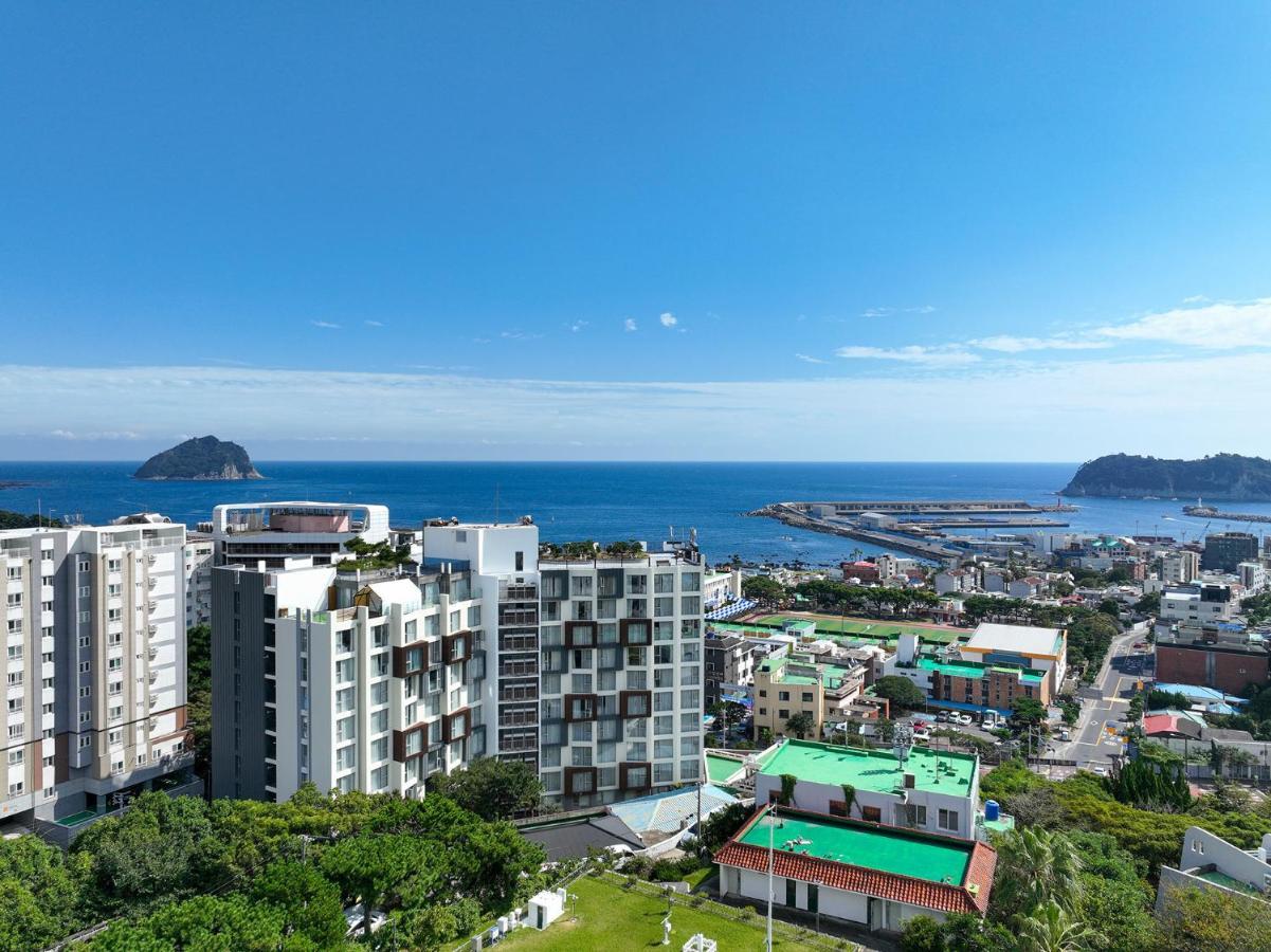 The Island Blue Hotel Seogwipo Eksteriør billede