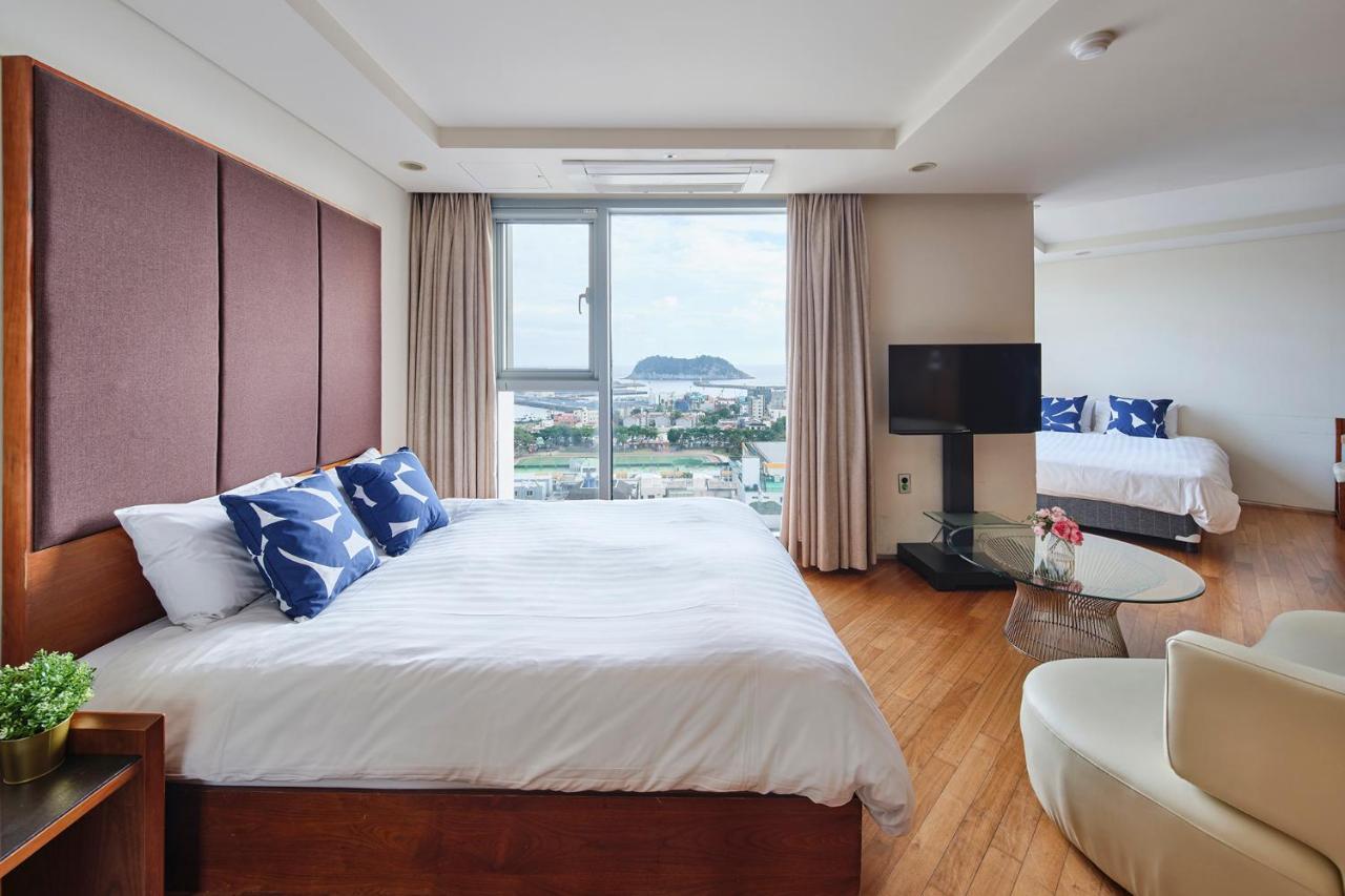 The Island Blue Hotel Seogwipo Eksteriør billede