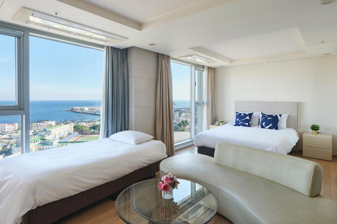 The Island Blue Hotel Seogwipo Eksteriør billede